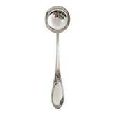 Antique Apollo silver metal ladle