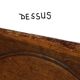 Antique carved wooden decorative panel