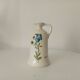 Vintage glazed stoneware pitcher, signed