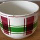 Set of 5 old Sarreguemines Sousse cups