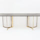 Table de console courbée années 70