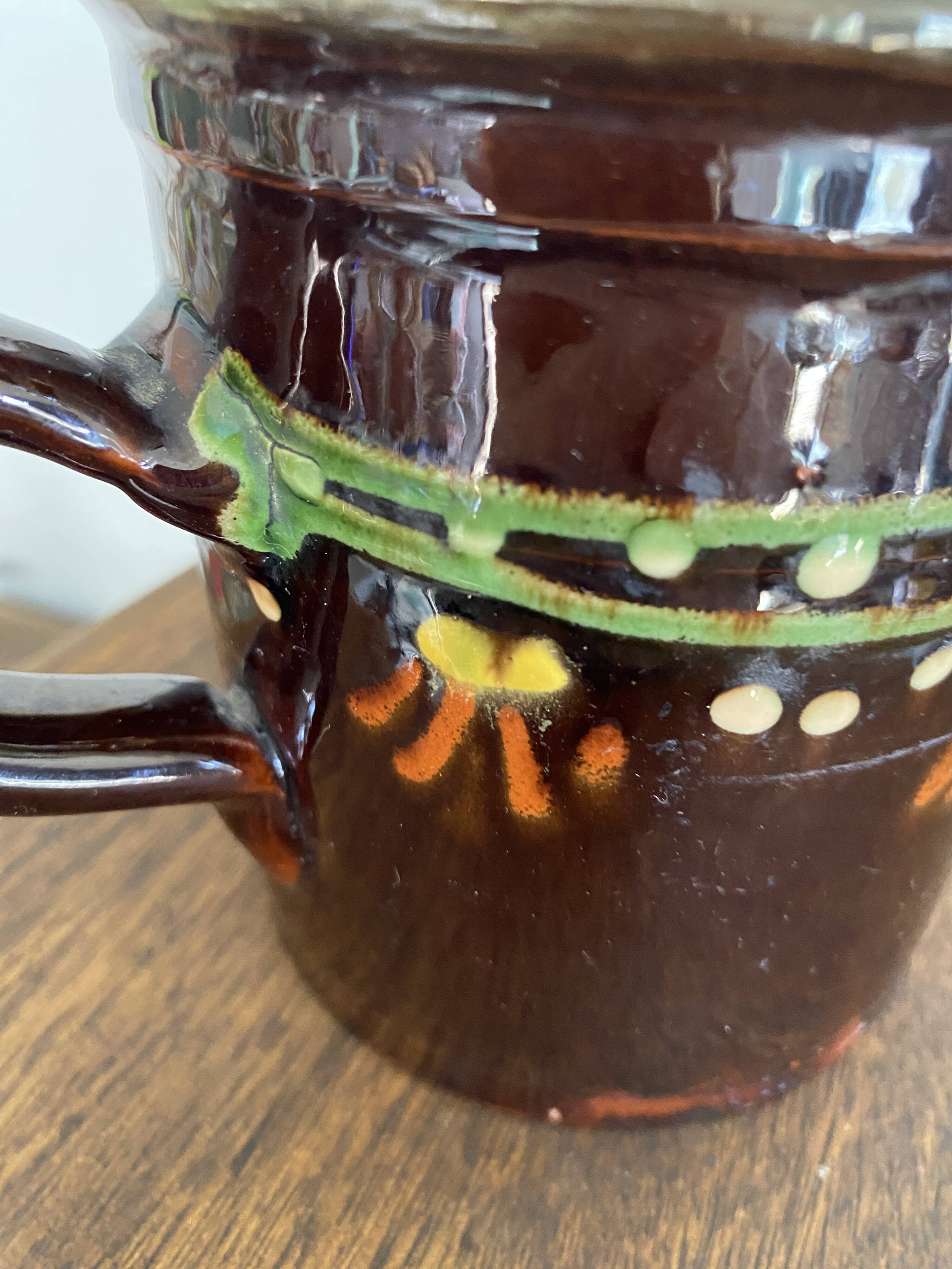 Ceramic pot 1900, Savoie