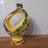 Vallauris style lamp foot signed Laforgue