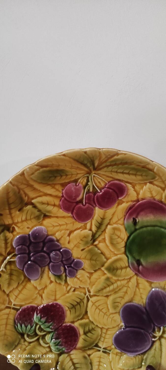 Large Sarreguemines Dish