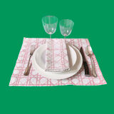Set de table cannage terre