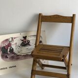 Child chair, folding chair