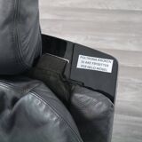 Leather Armchair by Åke Fribytter for Nelo Möbel, Sweden, 1970s