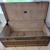 Antique travel trunk