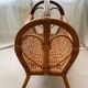 Panier / porte-revues rotin vintage