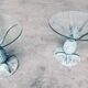 Hollywood Regency Style Brass Patinated Pineapple Side Tables, France, 1970s, Set of 2