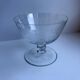 Lot de 8 coupes à champagne en cristal gravé années 50