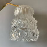 Vintage art deco pendant or portable lamp