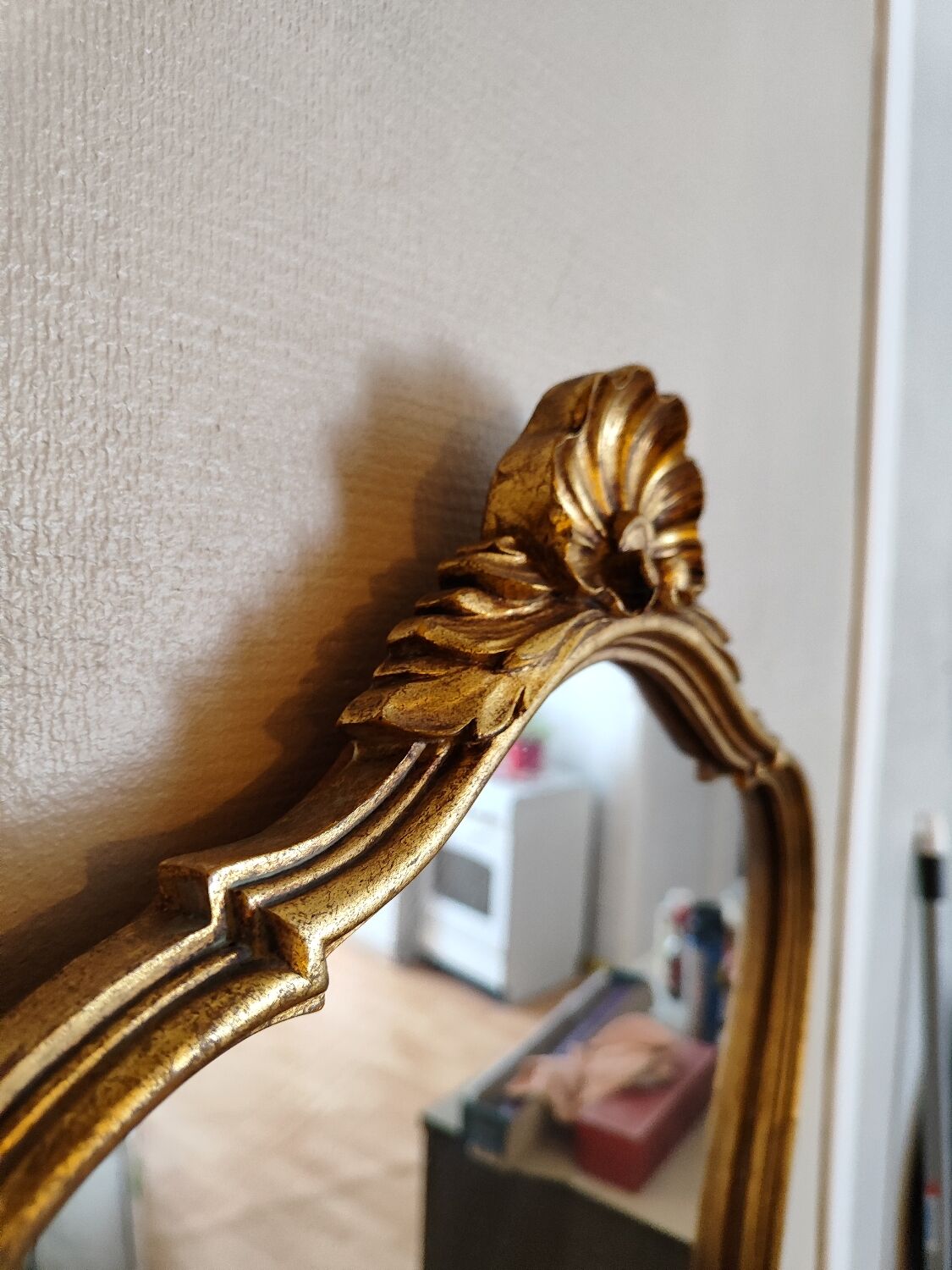 Mirror style louis XV gilded