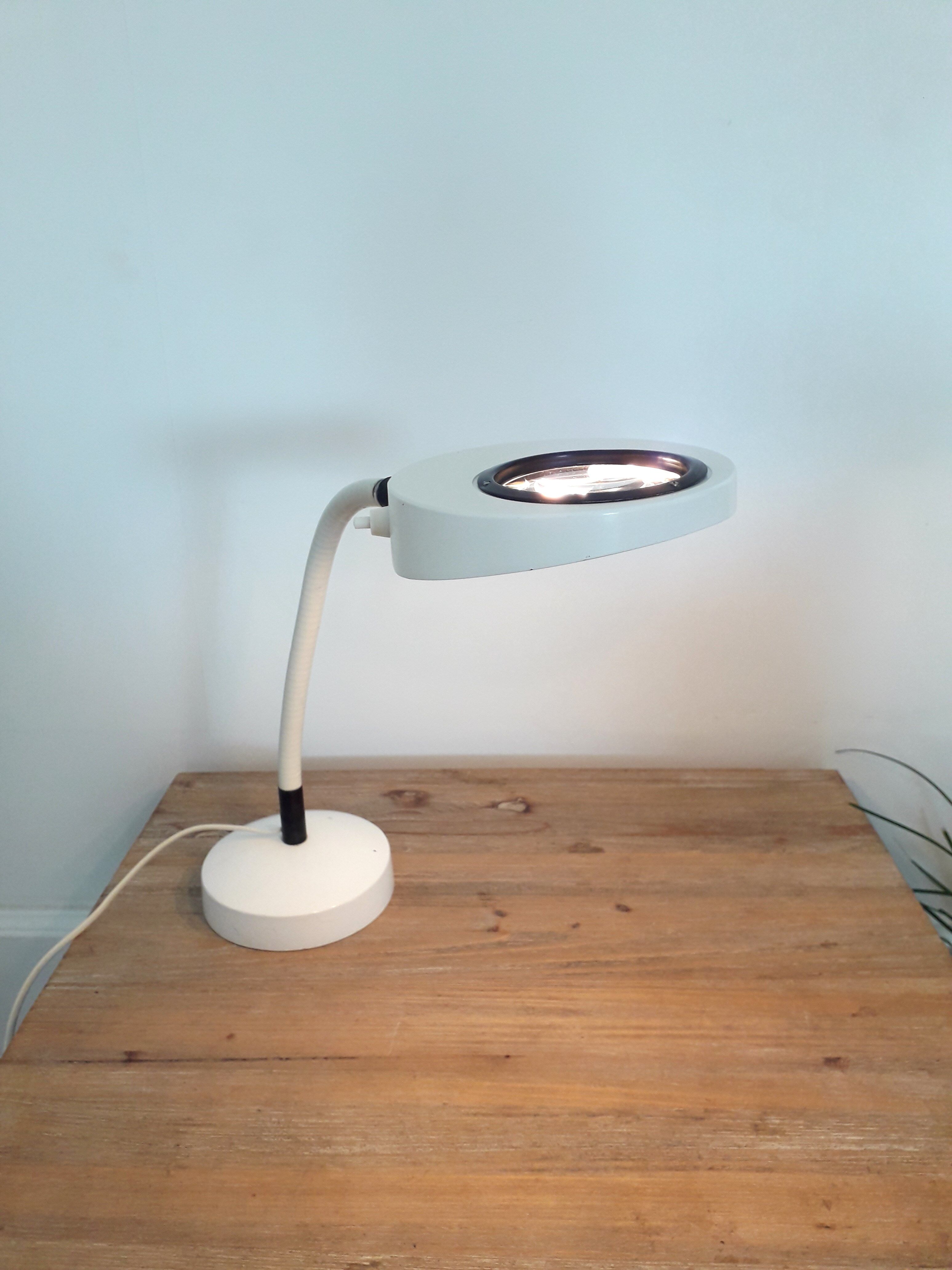 Old workshop magnifying lamp - German brand SCHER - 1970