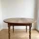 Antique solid wood dining table