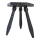 Tabouret bois wabi-sabi