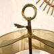Lampe bouillotte ancienne en laiton – 3 lumières