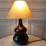 Lampe en grès années 70 fait main en France
