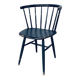 Mid-Century Scandinavian Design Curved Spindle Back Side Chair, Denmark, 1960s