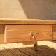 Bamboo coffee table - refurbished - unique piece