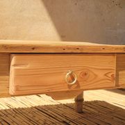 Bamboo coffee table - refurbished - unique piece