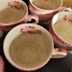 English porcelain coffee set 22 pieces