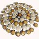 Mid-Century Enameled Metal Wall Sculpture, France, Circa 1965-1975