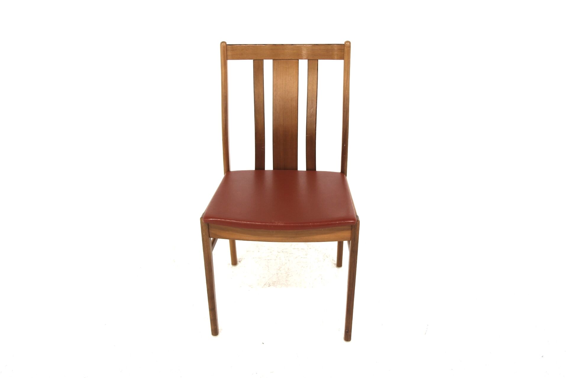 Set of 4 walnut chairs, Sweden, 1960