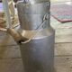 Lot de 6 bidons de lait en aluminium