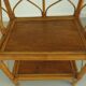Bamboo rattan shelf, 60/70s