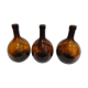 Lot 3 old round bottles