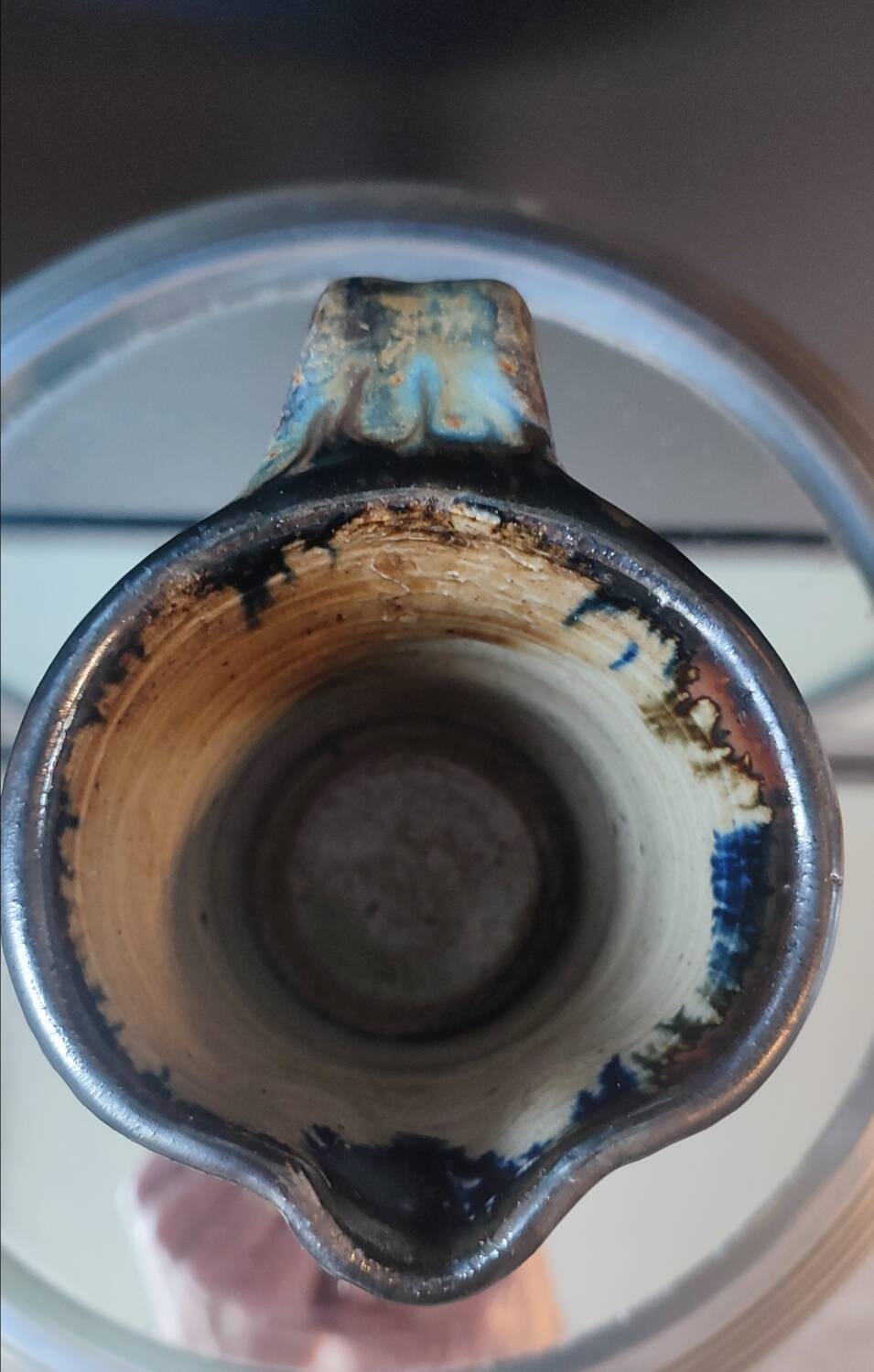 Denis Avonts Pitcher, Pyrite-glazed stoneware, La Borne / Puysane