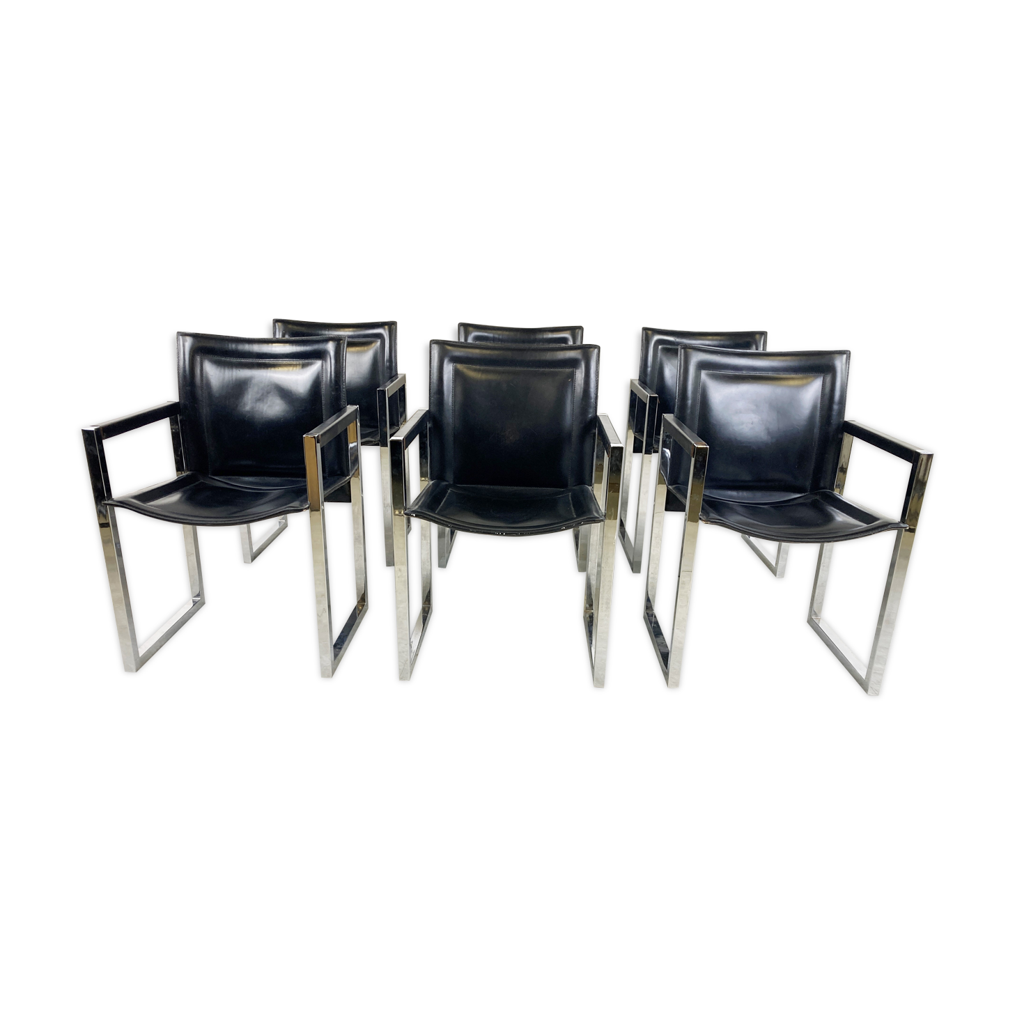 Vintage dining chairs by Arrben 1980s