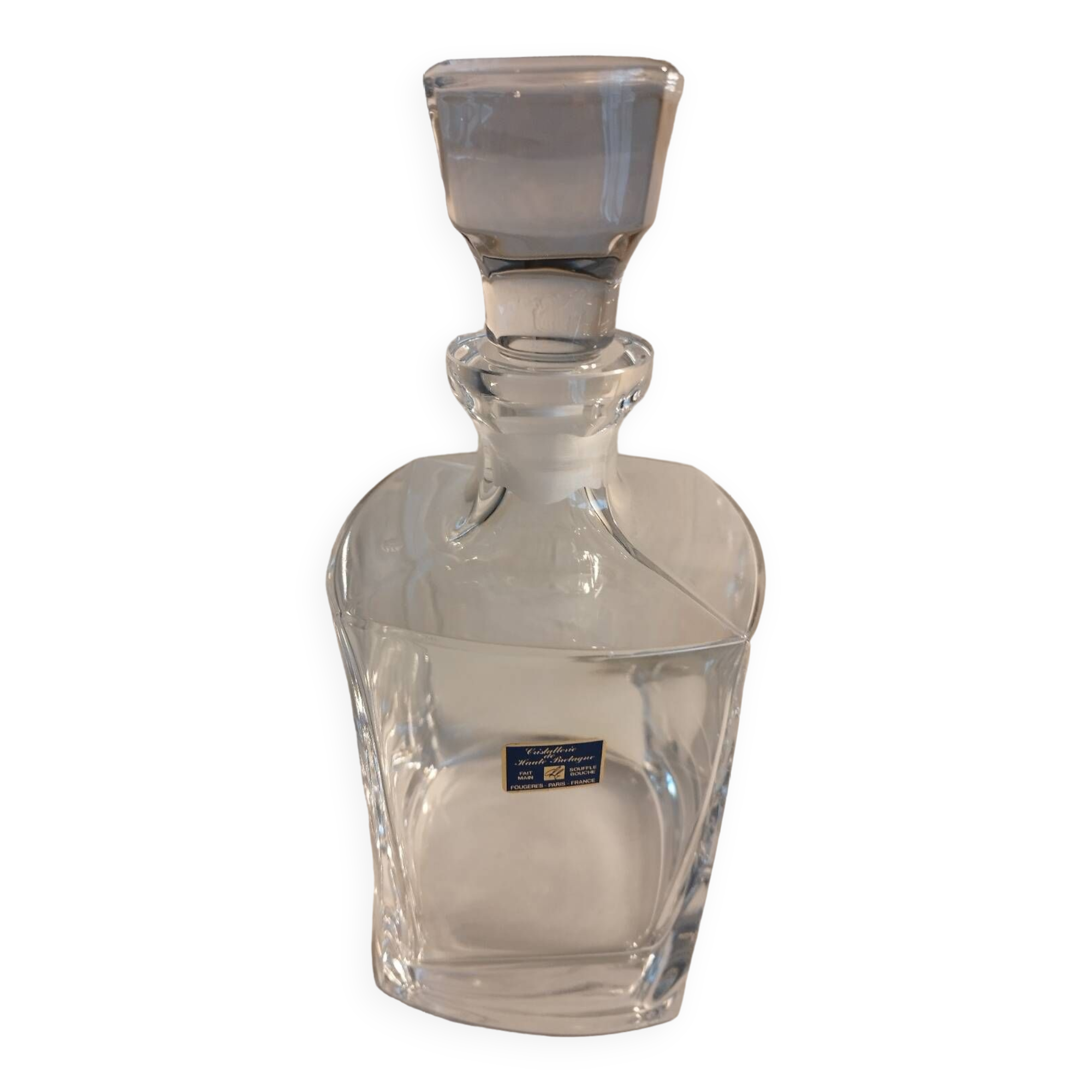 Crystal whiskey decanter