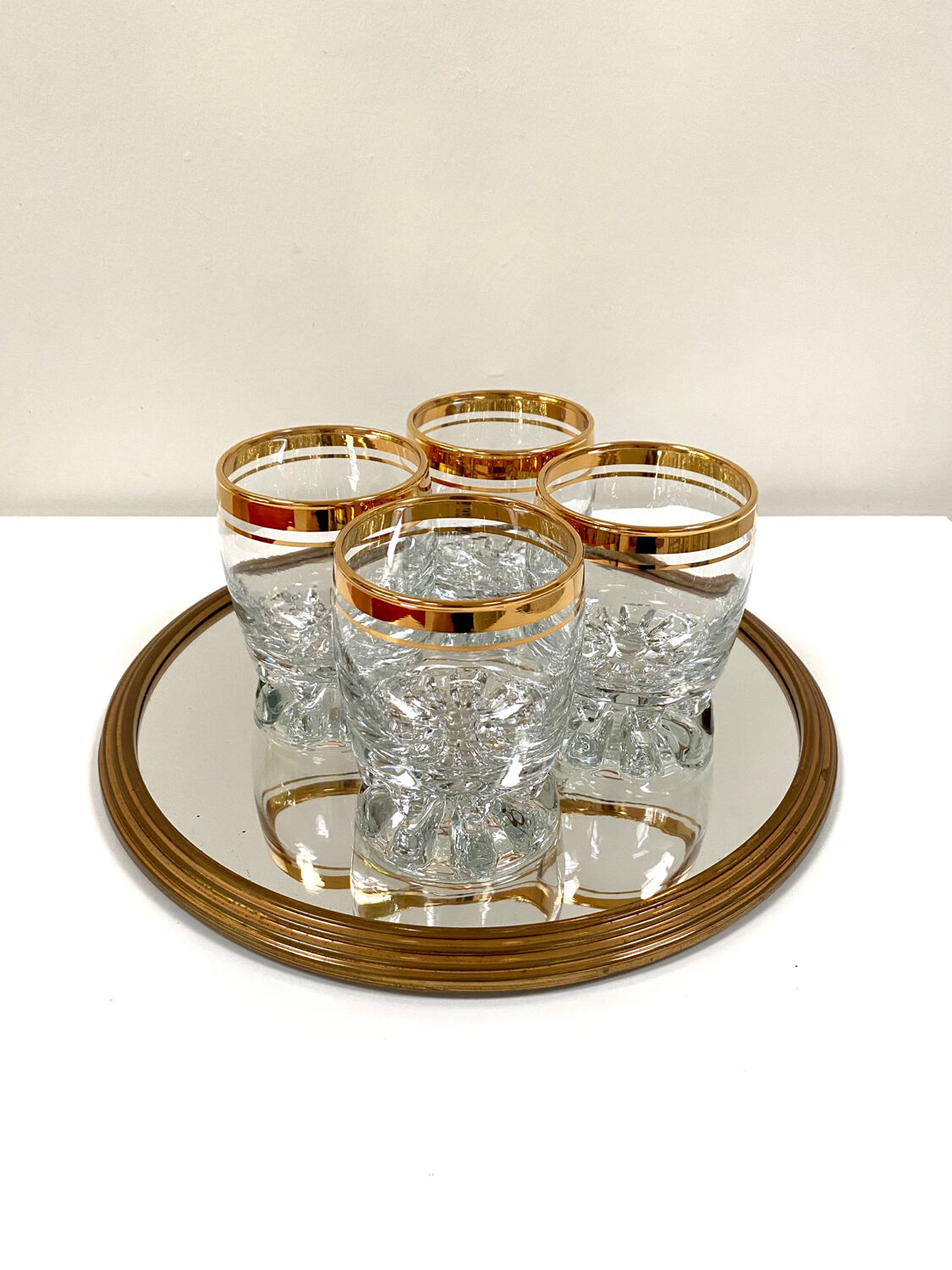 Miroir plateau Art Déco