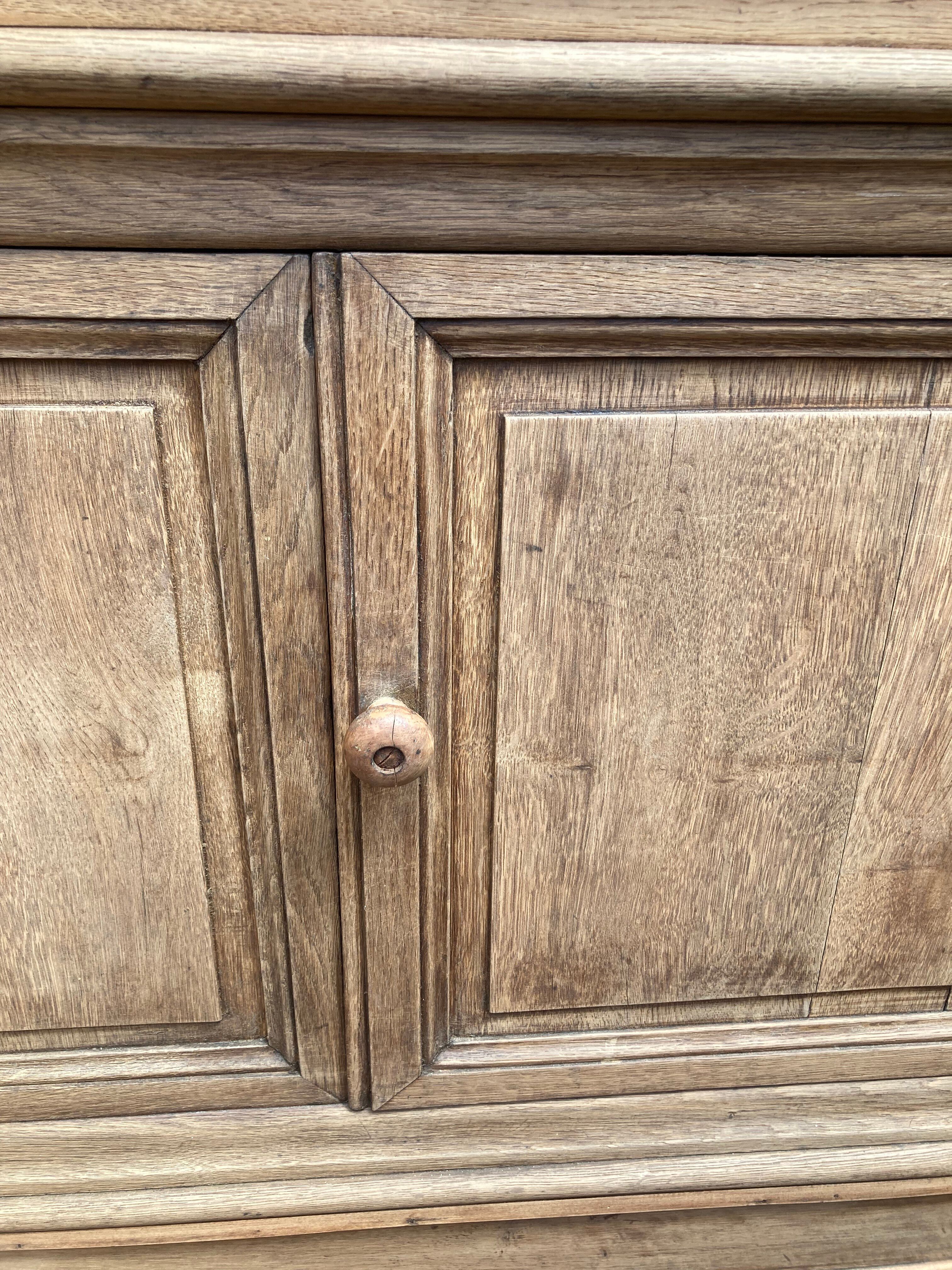 Antique solid wood sideboard