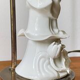 Fine ceramic lamp from the early 20th century