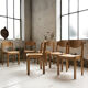 6 beech chairs 1980