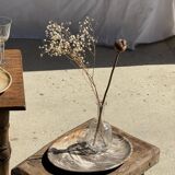 Petrified wood bowl or dish D27-23 -3322