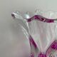 Glass vase made in France 70's
