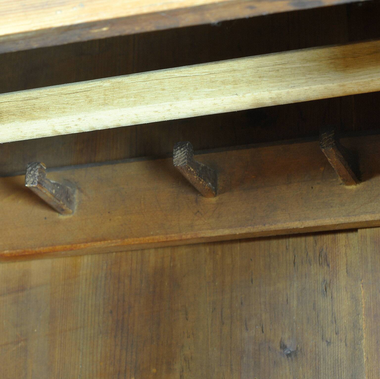 Antique German Hand Painted Cabinet, circa 1850