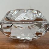 Glass candlestick from the mid-century Danish Capriole series by Royal Copenhagen, 1960s.