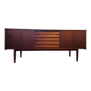 Rare - Large Swedish sideboard in teak - "Trio" model by Nils Jonsson