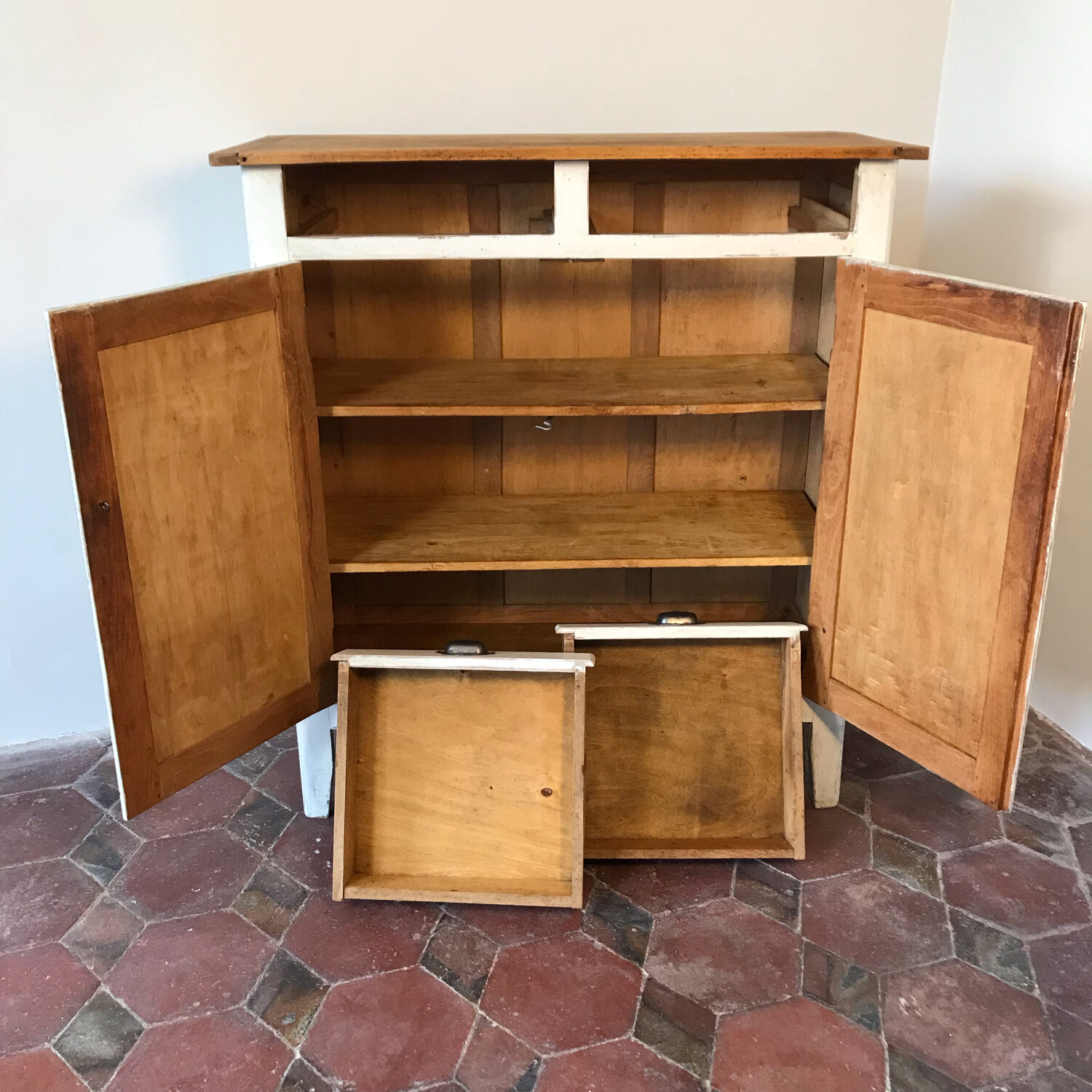 Parisian vintage white buffet