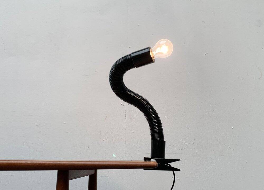 Cobra clamp desk lamp from the mid-century space age, 1960s