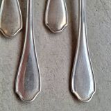 Set of 7 silver-plated dessert forks from Ravinet d'Enfert