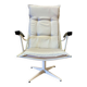 Metal and Bakelite swivel armchair, 1960s design.
