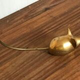 Vintage brass mouse