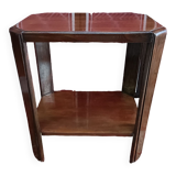 Old small art-deco pedestal table