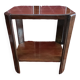 Old small art-deco pedestal table